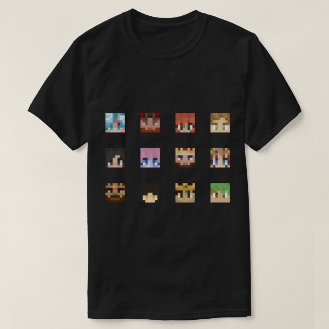 Empires SMP PlayerHeads Premium    T-Shirt (Design Front)
