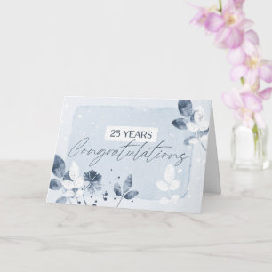 Employee 25th Anniversary Artistic Nature Card