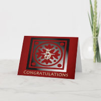 Employee 5th Anniversary Elegant Red Oak