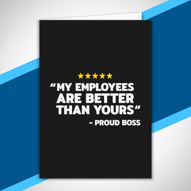 Employee Appreciation Day - Funny Boss's Day Gift Card (Creator Uploaded)