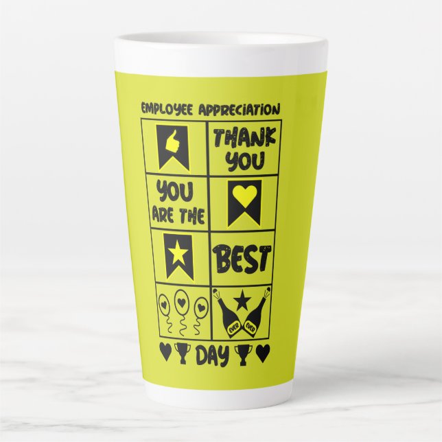 Employee Appreciation day  Latte Mug (Front)