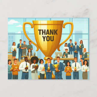 Employee Appreciation Day Thanks Postcard