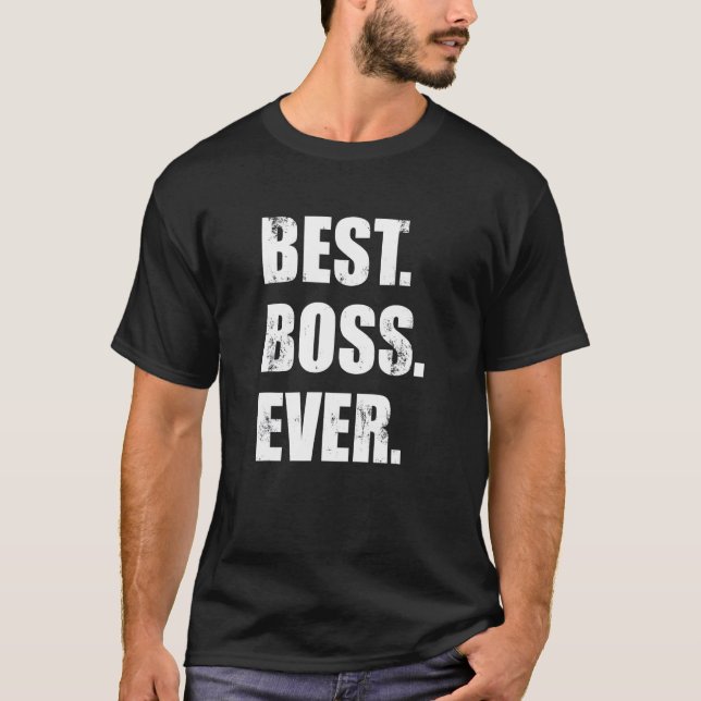 Employee Appreciation   I'm A Proud Boss Awesome T-Shirt (Front)