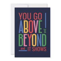 Employee/Colleague/Work Friend Appreciation Card