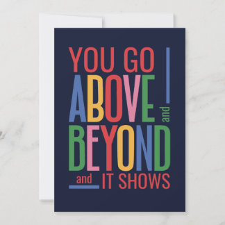 Employee/Colleague/Work Friend Appreciation Card