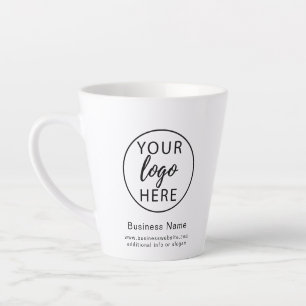 Employee Company Logo Business Corporate  Latte Mug