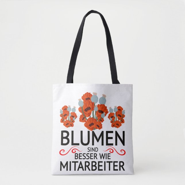 Employee Frustration Quote funny Tote Bag (Front)