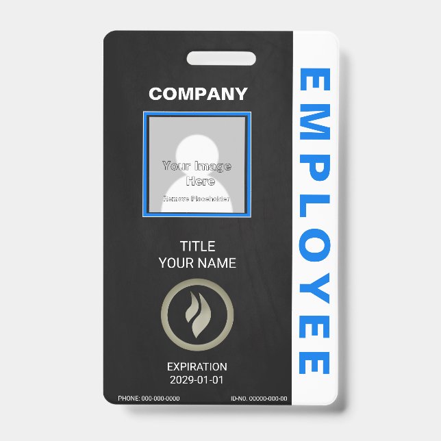 Employee ID Badge (Front)