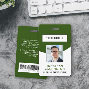 Employee ID Photo Logo Badge ID Badge