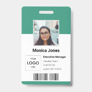 Employee Logo Photo ID Badge