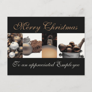 Employee Merry Christmas card