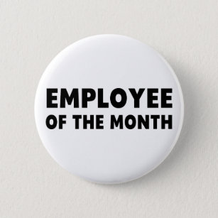 Employee Month 6 Cm Round Badge