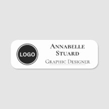 Employee Name and Position Company Logo Modern