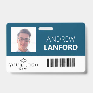 Employee Name Badge Custom Logo and Colour ID Badge