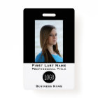 Employee Name Tags ID Badges Tag Badge