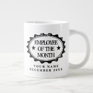 Employee of month extra large coffee mug gift