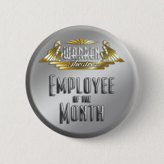 Employee of the Month 6 Cm Round Badge