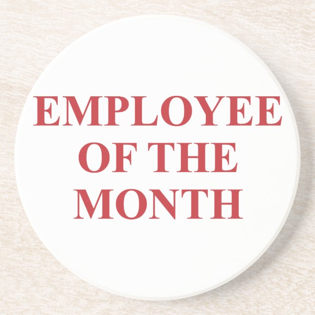 Employee of the Month Coaster (Front)