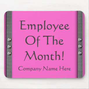 Employee Of The Month! Company Mousepad