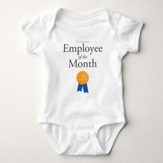 Employee of the Month on Baby Bodysuit