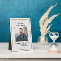 Employee Of The Month Photo Logo Gold Custom Award