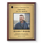 Employee Of The Month Photo Logo Gold Personalise