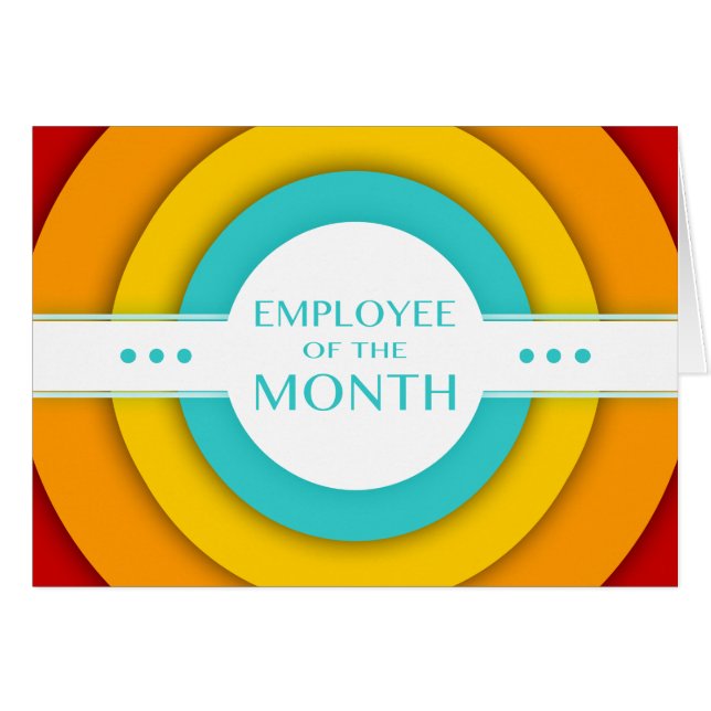 employee of the month (retro) (Front Horizontal)