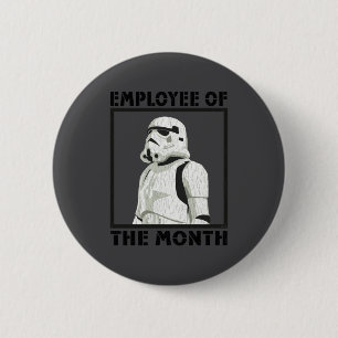 Employee Of The Month Trooper  6 Cm Round Badge
