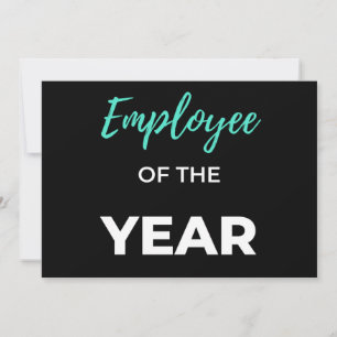 Employee Of The Year Holiday Card