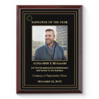Employee Of The Year Photo Logo Gold Personalise 