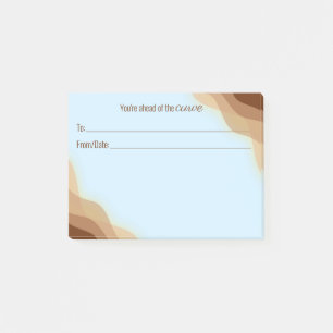 Employee peer recognition kudos customised post-it notes