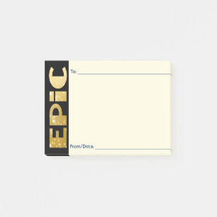 Employee peer recognition kudos customised post-it post-it notes