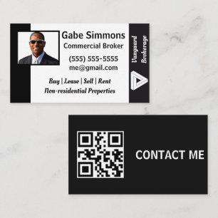 Employee Photo ID Business Card