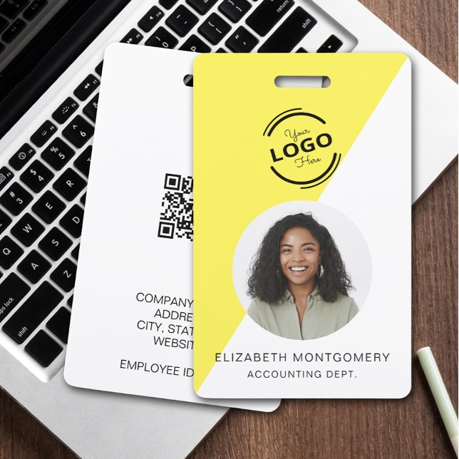 Employee Photo ID Company  ID Badge (Creator Uploaded)