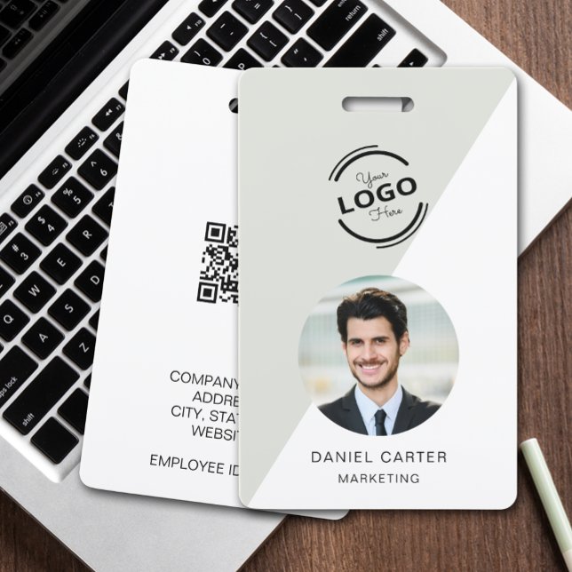 Employee Photo ID Company  ID Badge (Creator Uploaded)