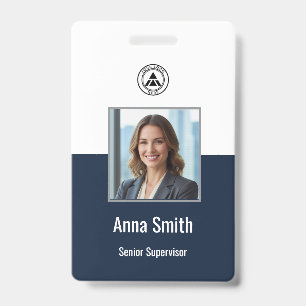 Employee Photo ID Company Security Badge