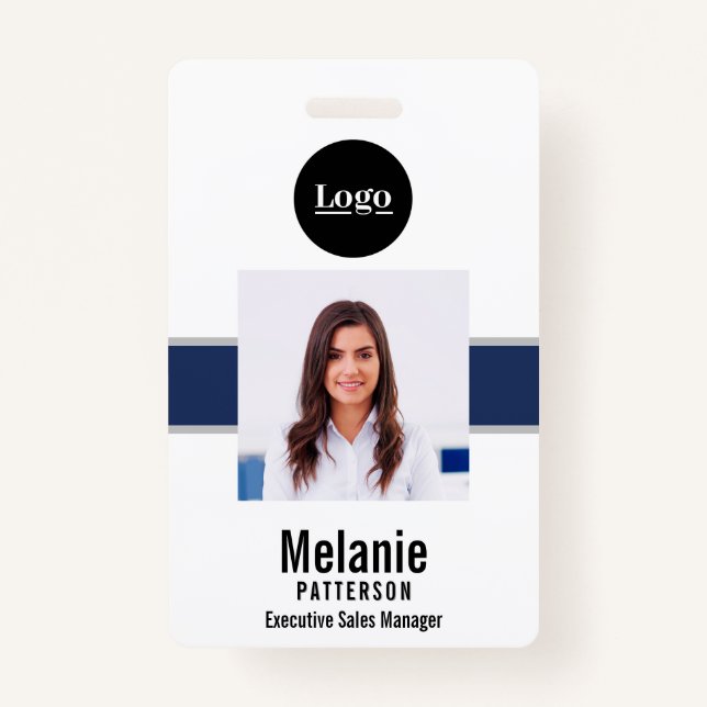 Employee Photo ID Company Security Badge ID Badge (Front)