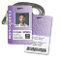 Employee Photo ID - modern tribal, logo bar code