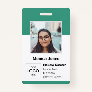 Employee Photo ID QR Code Badge ID Badge