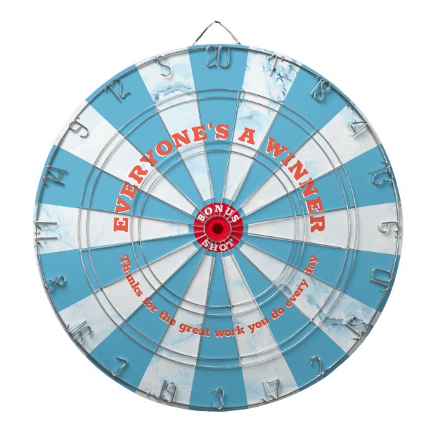 Employee recognition engagement prize dart board (Front)