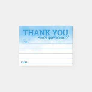 Employee recognition helper thank you kudos post-it notes