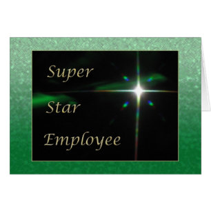Employee Recognition Super Star Employee