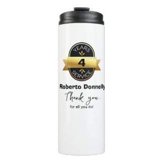 Employee Recognition Work Anniversary Gift Thermal Thermal Tumbler