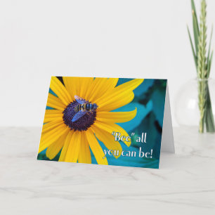Employee Relations Welcome Aboard with Bee Card