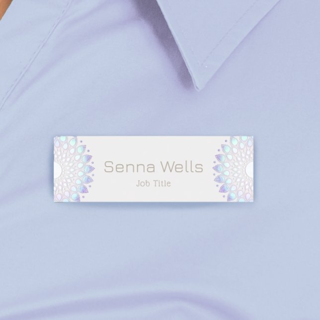 Employee Staff Magnetic Name Tag Badge (Creator Uploaded)