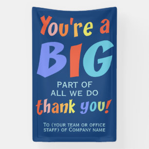 Employee Team Thank You Company Banner