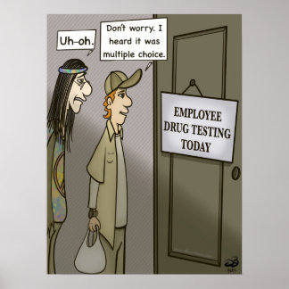 Employee Testing Value Poster Matte