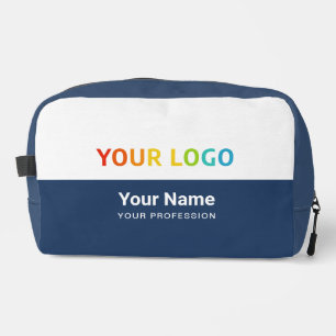 Employee Toiletry Dopp Kit with Logo, Name