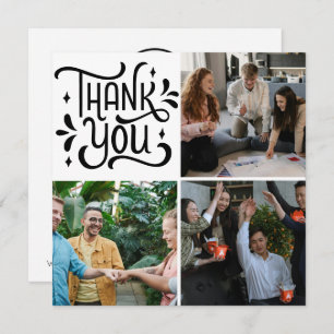 Employees Appreciation Team Photos Thank You Black