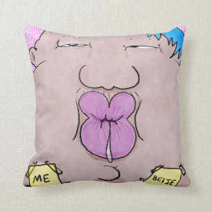 Empoderada cushion “Kisses Me” Front/Verse 40.